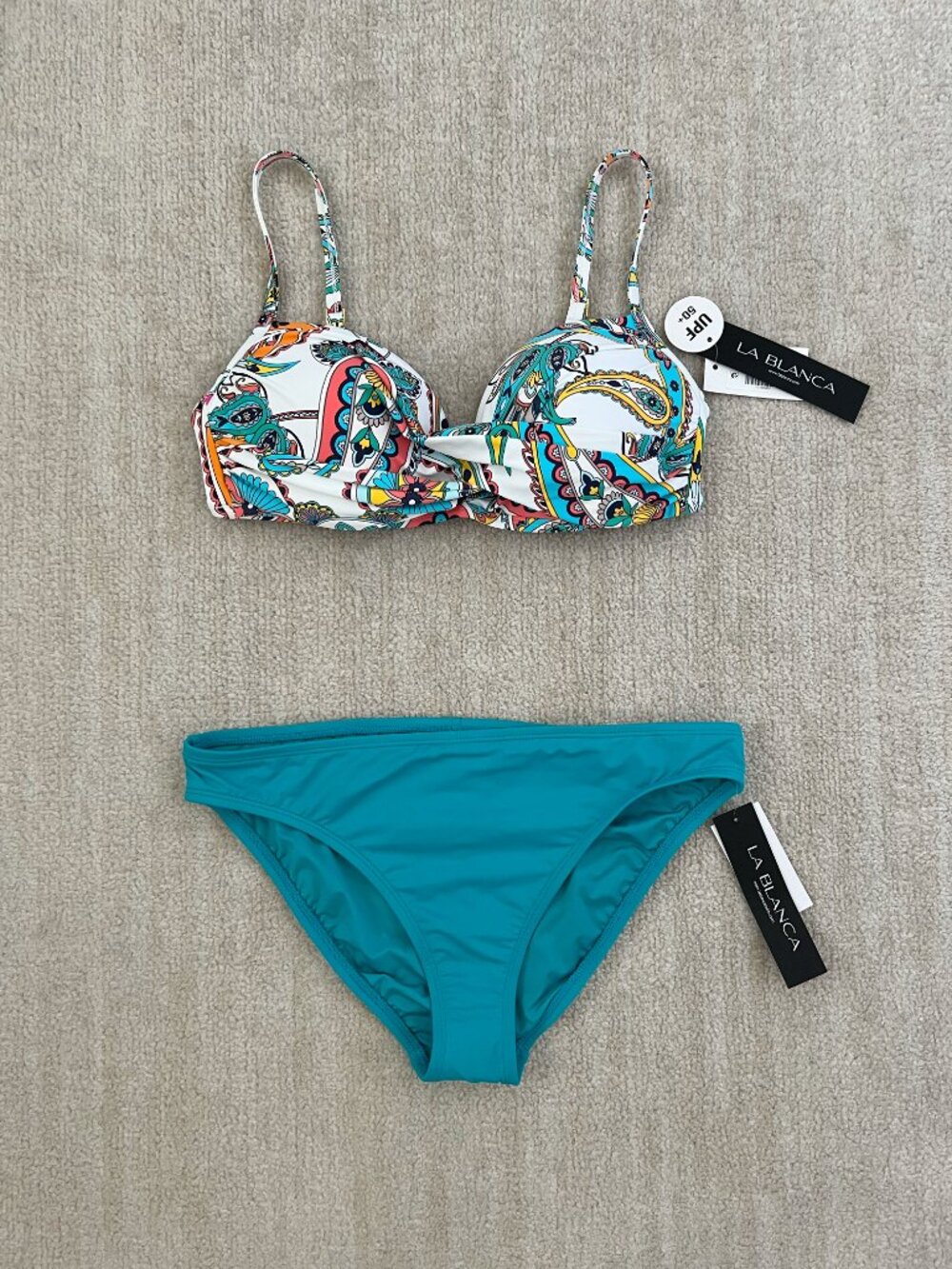 NWT La Blanca Bikini Swimsuit Set 10